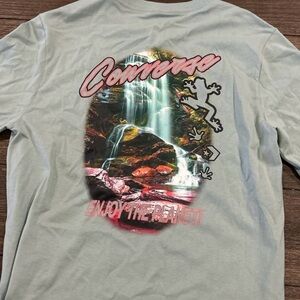 Converse Light Gray Nature Graphic Tee